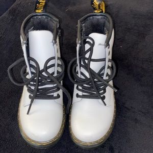 Toddler White Dr Martens 11c